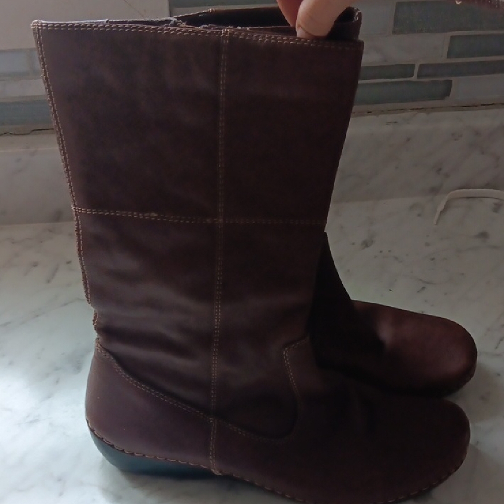 Brown Leather Boots